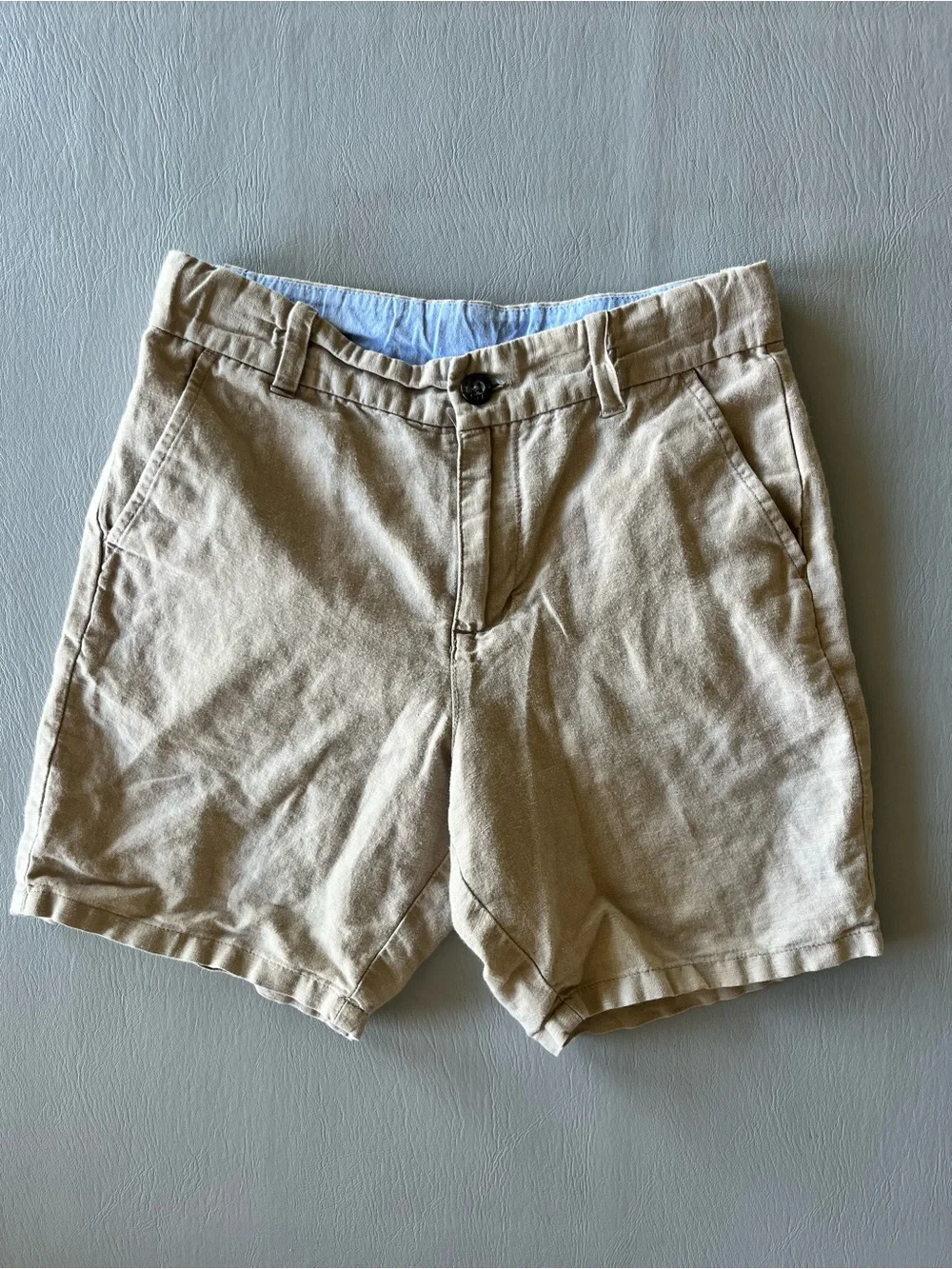 Janie and Jack Beige Khaki Shorts